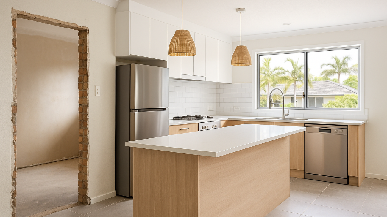 Kitchen renovation cost on the Gold Coast: what impacts price + how to budget with fewer surprises featured image